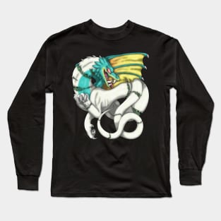 Reptilicus! (Glow Scale) Long Sleeve T-Shirt